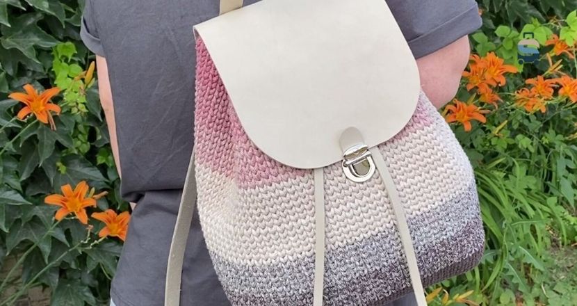 how to crochet a backpack