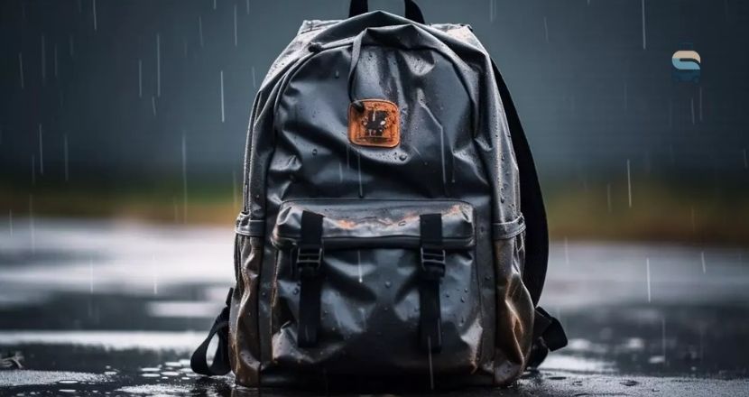 how to dry a backpack