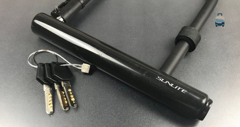 how to get key off chain lock sunlite