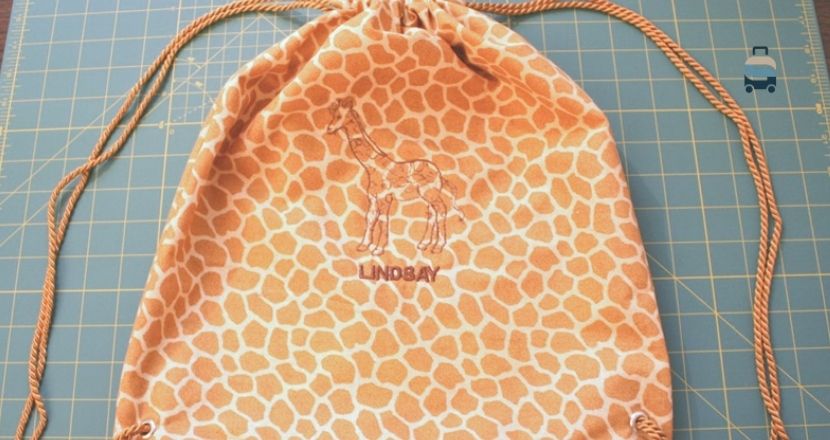 how to make a drawstring backpack