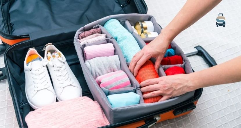 how to pack a suitcase to save space