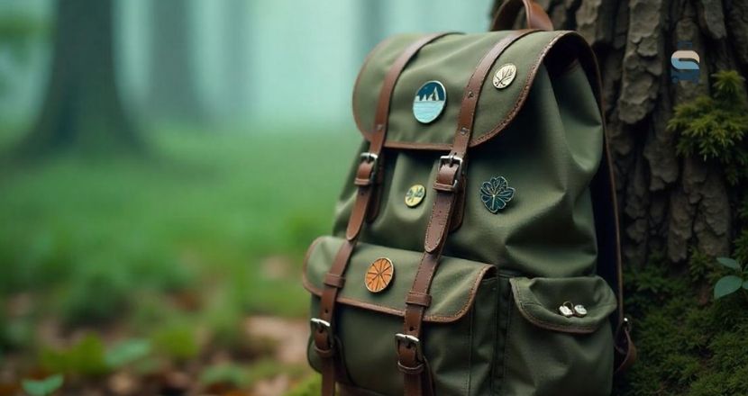 how to put pins on backpack without ruining it