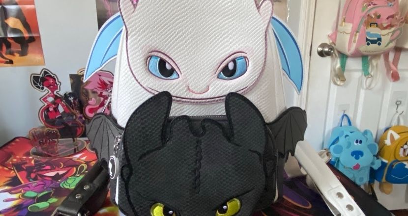 how to train your dragon loungefly backpack