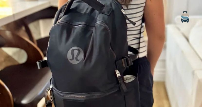 how to wash lululemon backpack