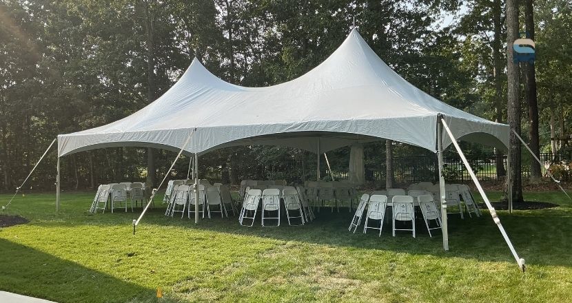 how many people fit in a 20x40 tent