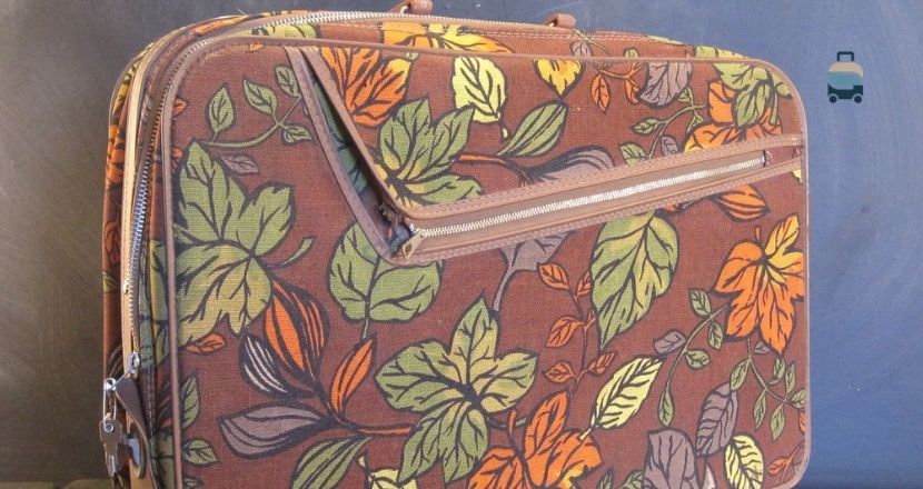 how to clean fabric suitcase