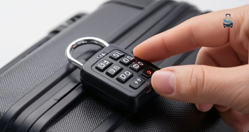 how to reset luggage lock tsa007