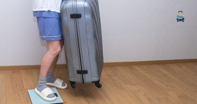 how to weigh a suitcase without a scale